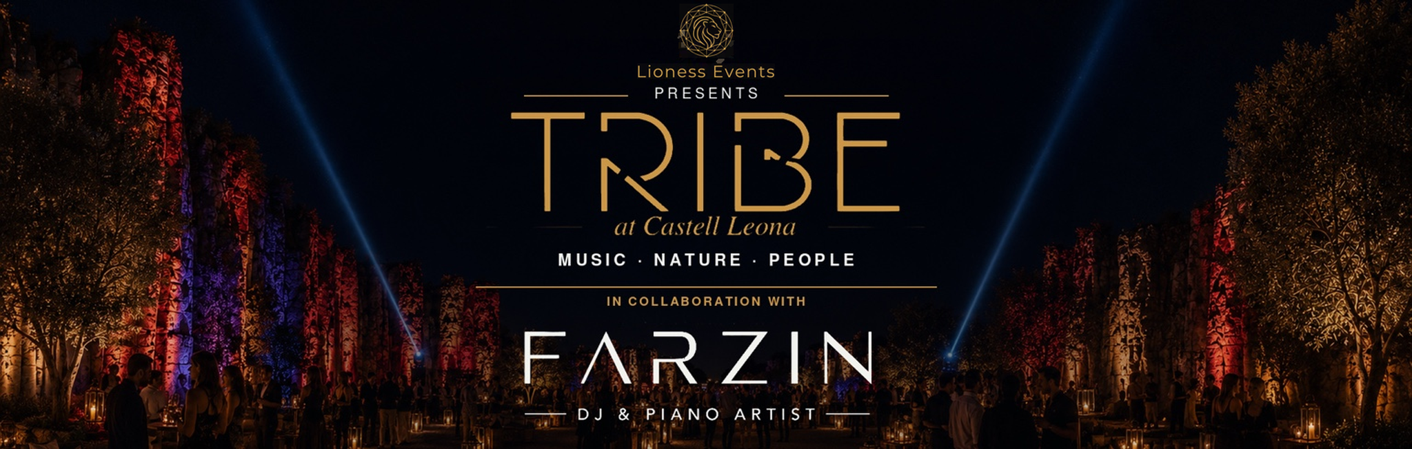 TRIBE at Castell Leona – Lioness Events and FARZIN